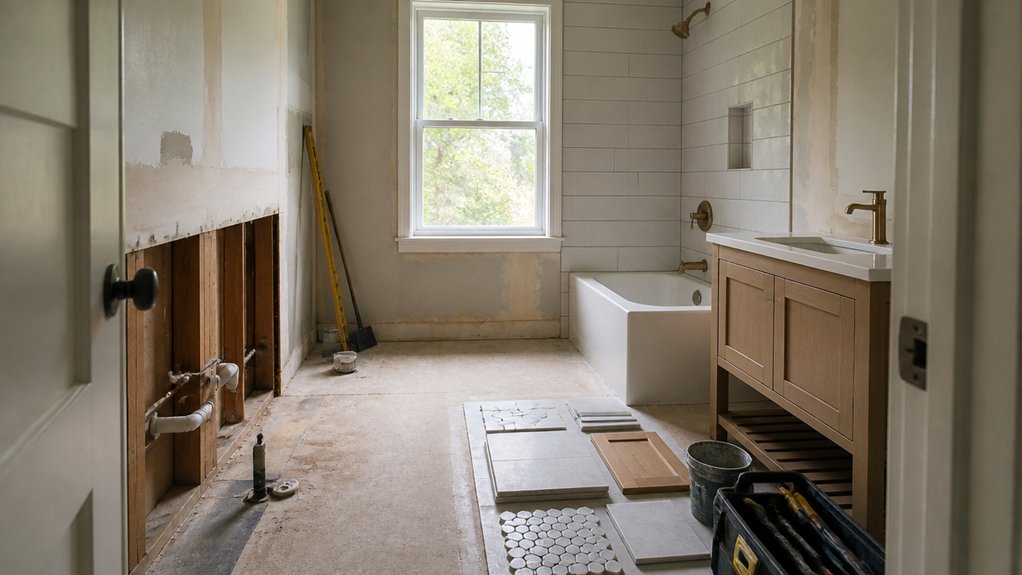 efficient accessible family bathroom