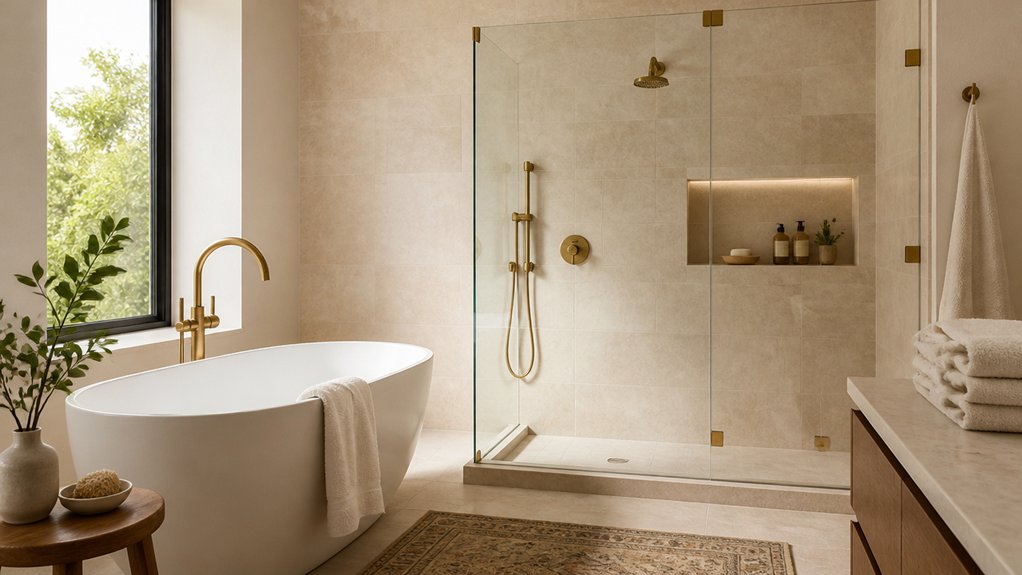 How a Freestanding Bath and Walk-In Shower Transformed Our Bathroom Renovation